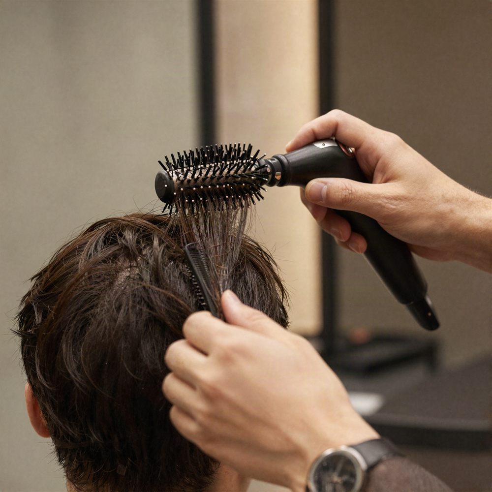 Blow-dry and styling